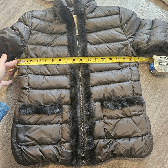 Moncler Puffer Down Black with mink fur accent Jacket - Picture 6 of 14